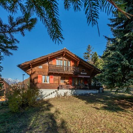 Chalet Bambi "Marchenhaft" Leilighet Grächen Eksteriør bilde