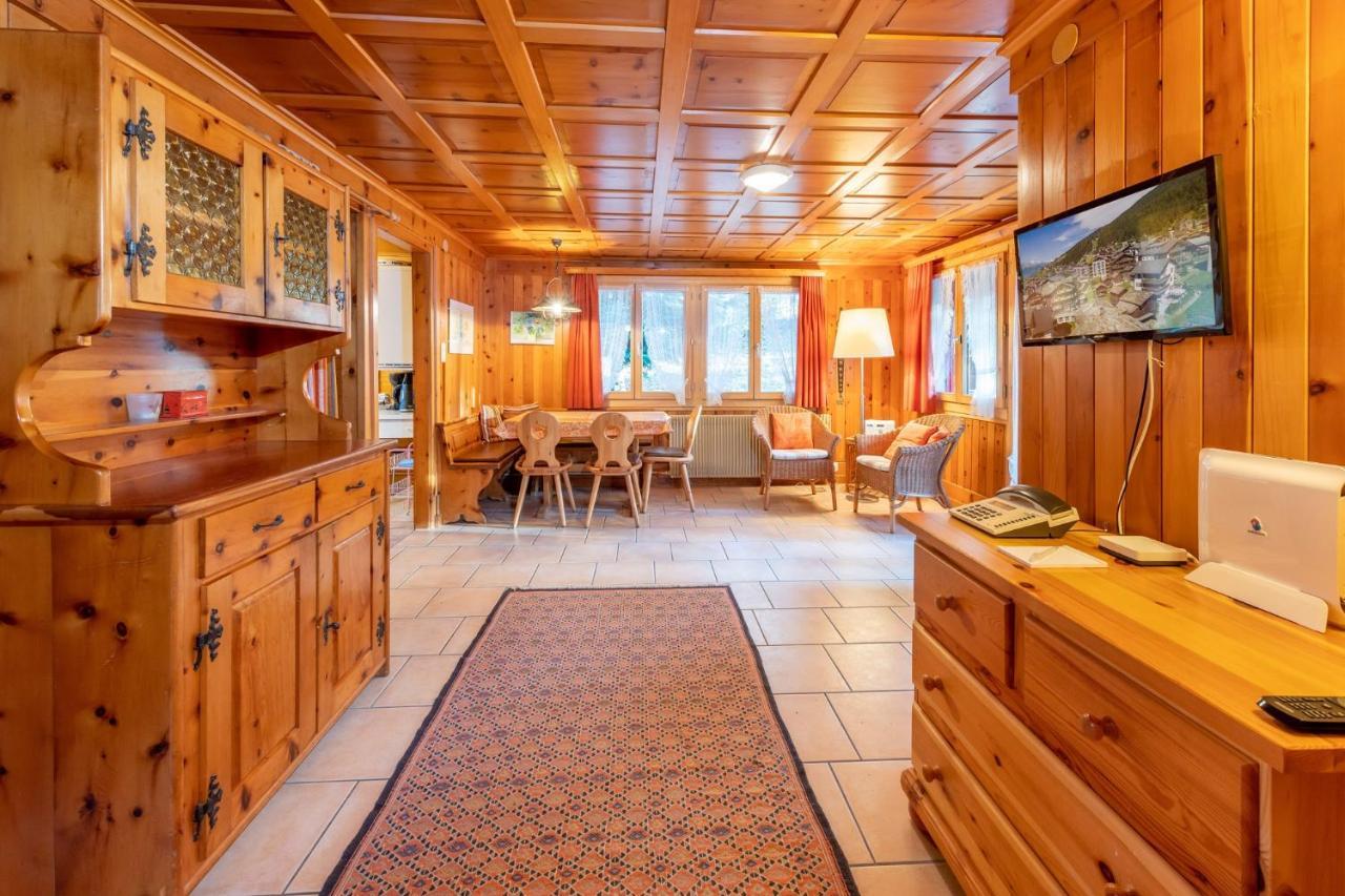 Chalet Bambi "Marchenhaft" Leilighet Grächen Eksteriør bilde