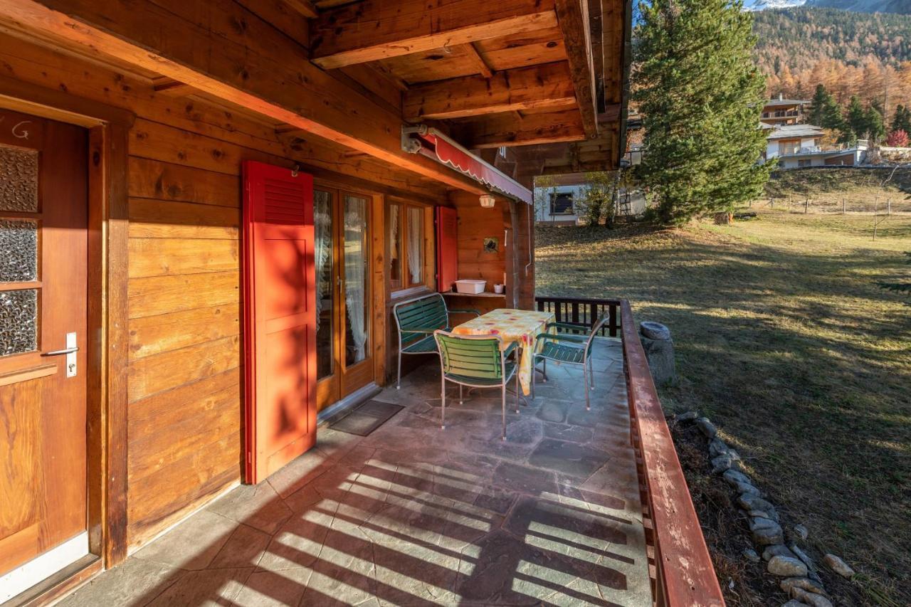 Chalet Bambi "Marchenhaft" Leilighet Grächen Eksteriør bilde